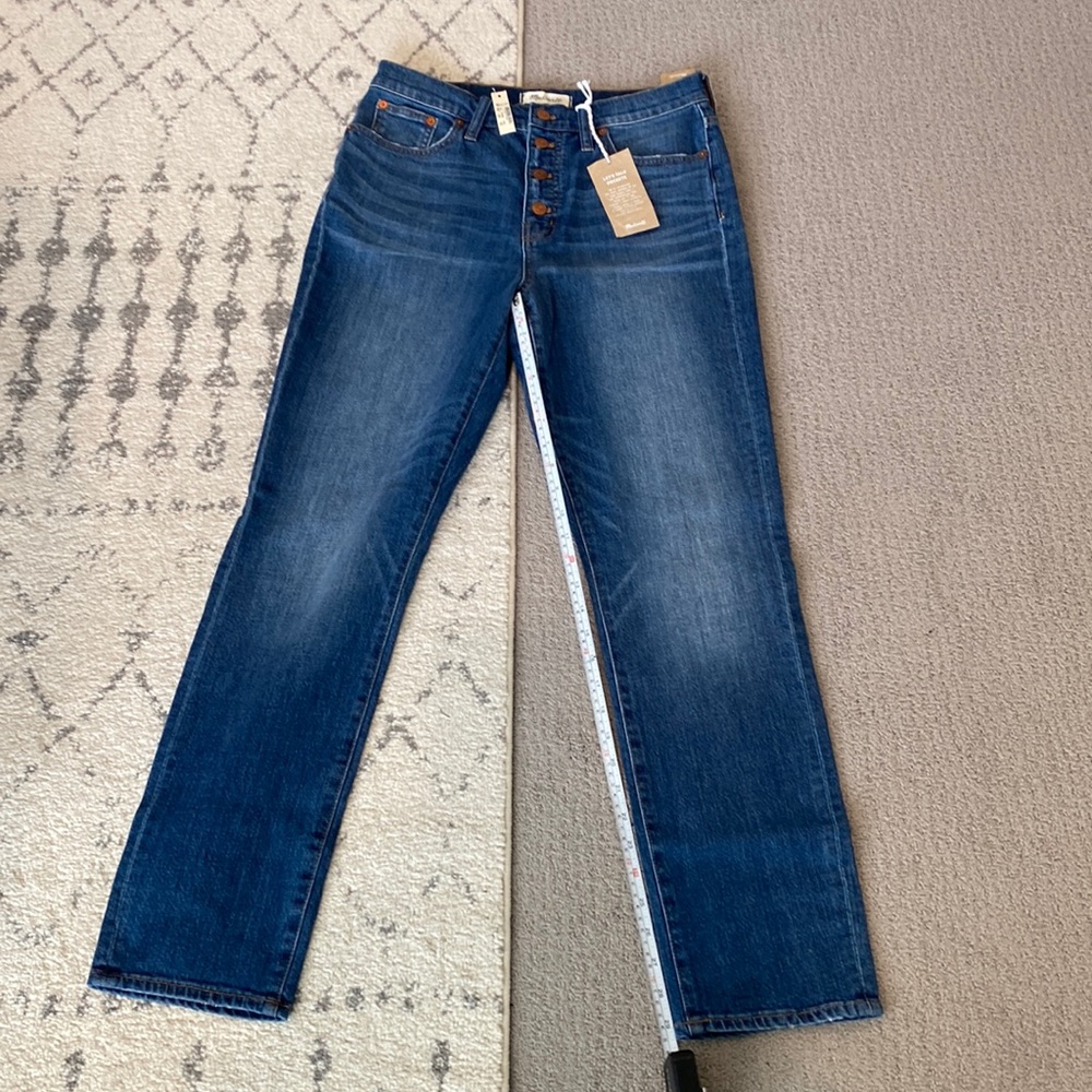 NWT Madewell The Perfect Vintage Jean - Size 29 Tall